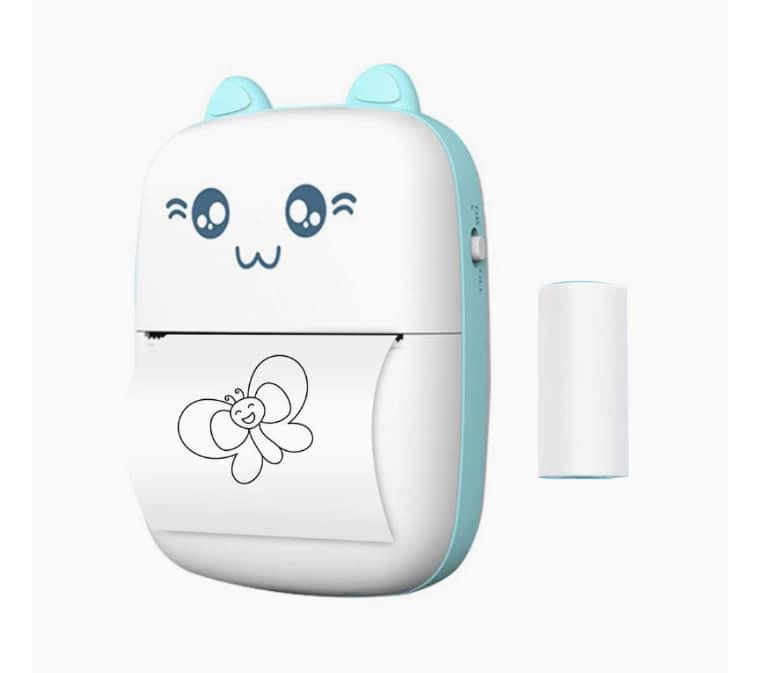 Ручной принтер детский Hand Mini Printer (1008830-LightBlue) - фото 2 Ручной принтер детский Hand Mini Printer (1008830-LightBlue) - фото 2
