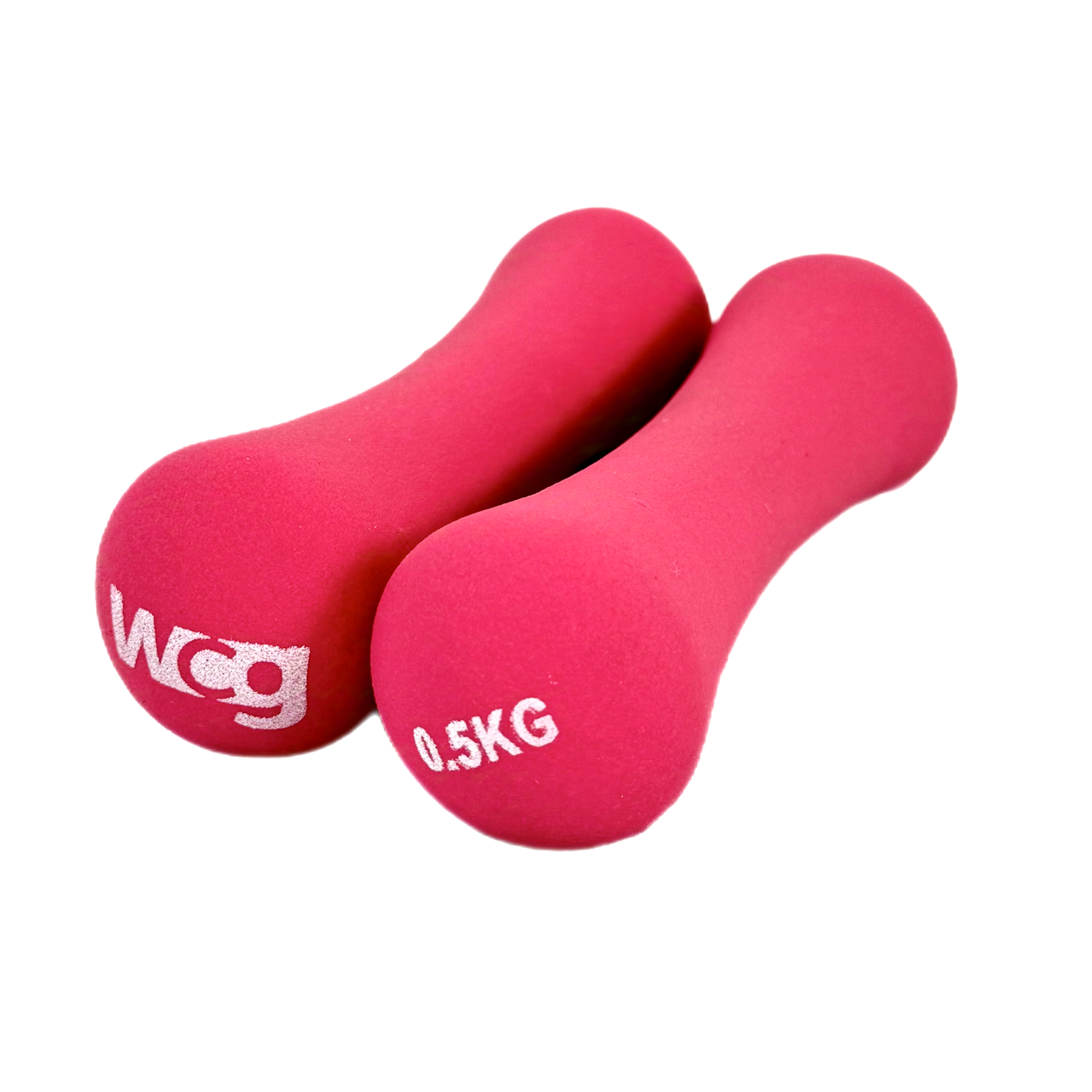 Гантели для фитнеса неопреновые WCG по 0,5кг 2 шт. (2616419761)