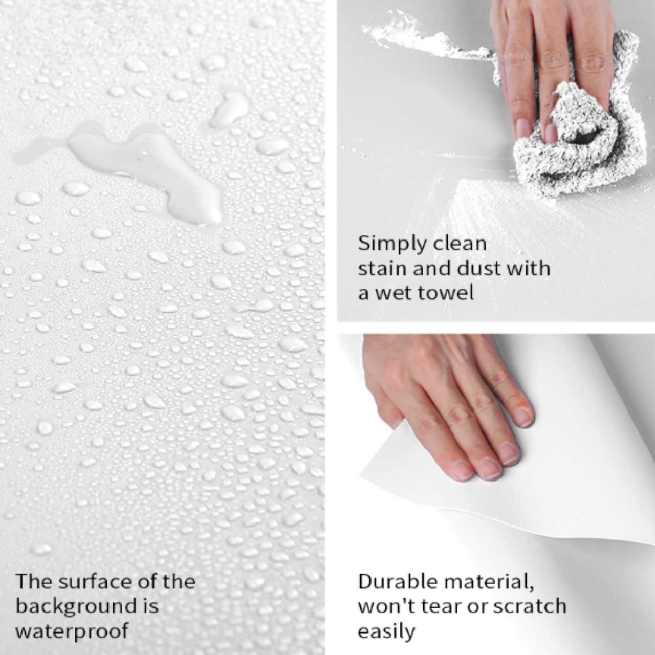 Комплект виниловый фон белый 1,6х2,5 м и стойка ворота 3х2,1 м с прищепками и сумкой - фото 8 Комплект виниловый фон белый 1,6х2,5 м и стойка ворота 3х2,1 м с прищепками и сумкой - фото 8