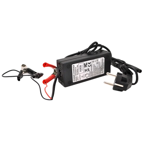 Зарядний пристрій для акумуляторів Merlion LiFePO4 12V 14,6V-2A-24W (2996224685) Зарядний пристрій для акумуляторів Merlion LiFePO4 12V 14,6V-2A-24W (2996224685)