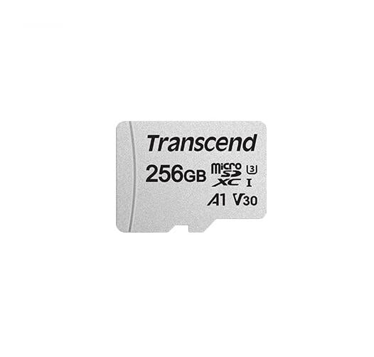 Карта пам'яті Transcend 256 Gb microSD 300S C10 UHS-I U3 (TS256GUSD300S-A) - фото 1