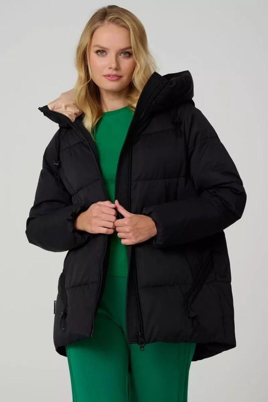 Куртка зимняя молодежная JANIEE р. 52 Черный (6153\52)