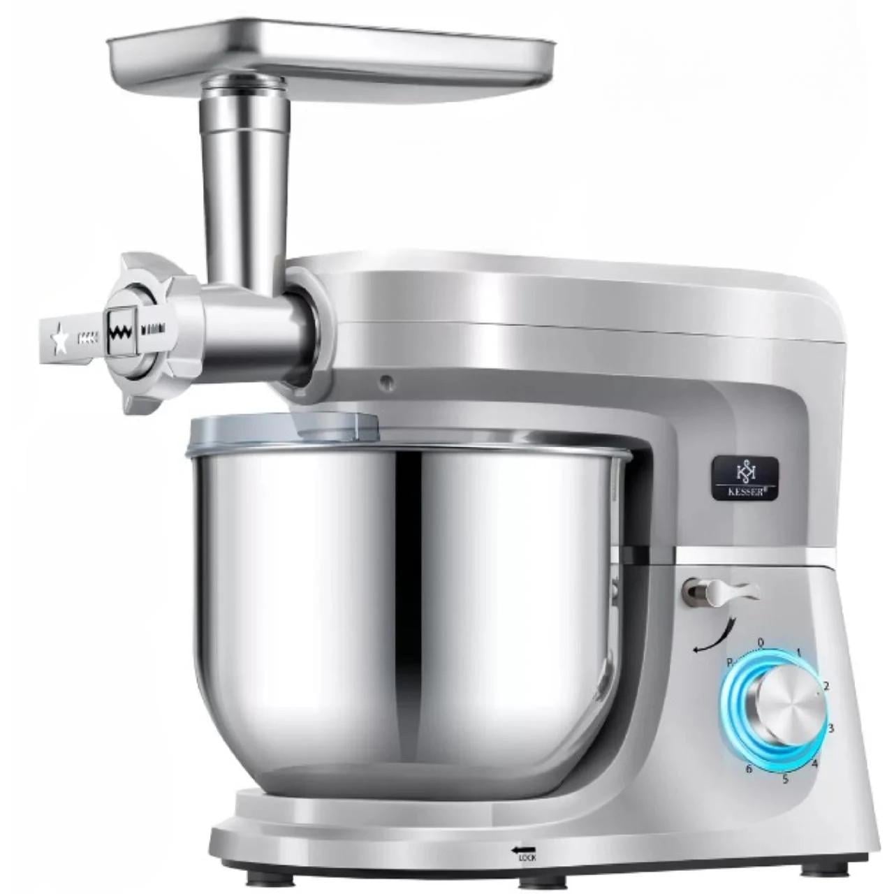 Кухонный комбайн KESSER 3в1 36x20,5x54 см Серебряный