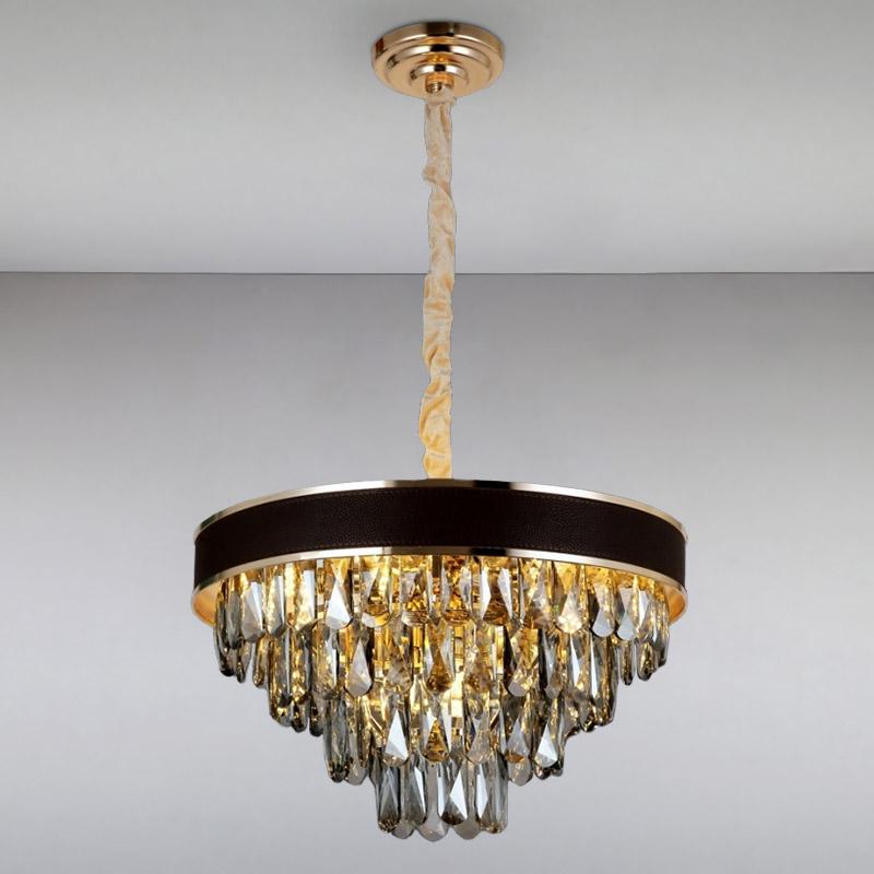 Люстра подвесная хрустальная Light House LS-15239-9 Золото (16316)