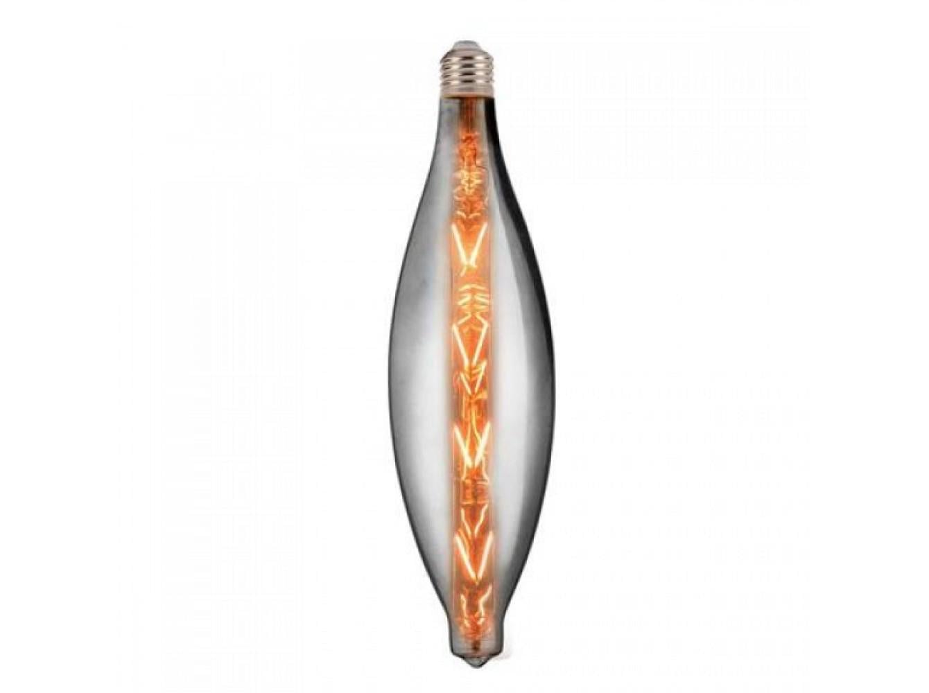 LED-лампа філаментна ELLIPTIC 8W 2400K E27 250 Lm 220-240V 340 мм Титан (001-054-0008-020)