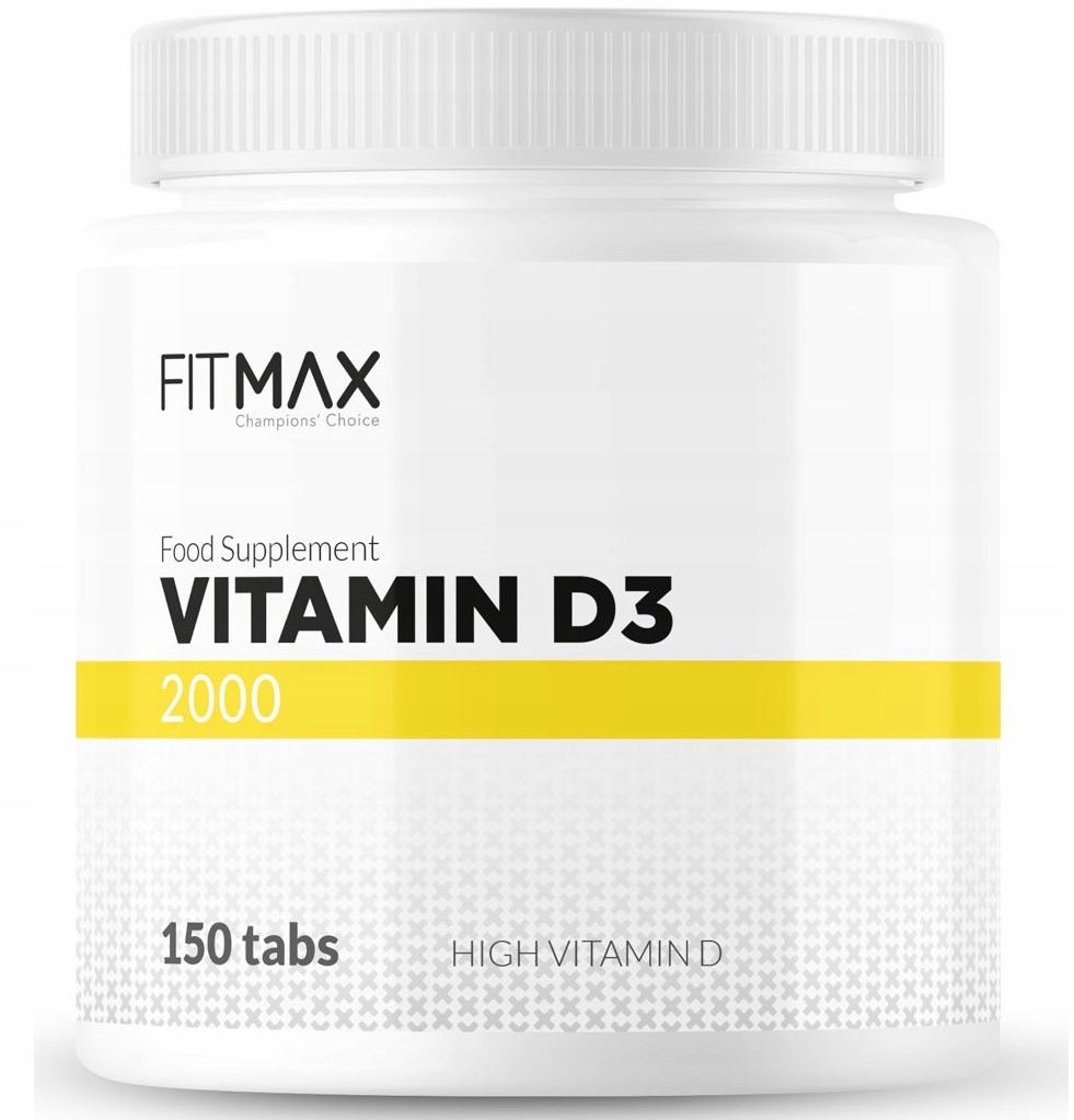 Вітамін D3 FitMax Vitamin D3 2000 150 таблеток Вітамін D3 FitMax Vitamin D3 2000 150 таблеток