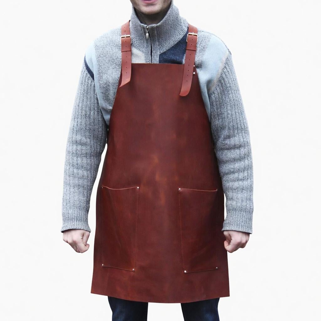 Фартук SHOP-PAN из натуральной кожи 2 мм (SP00403)