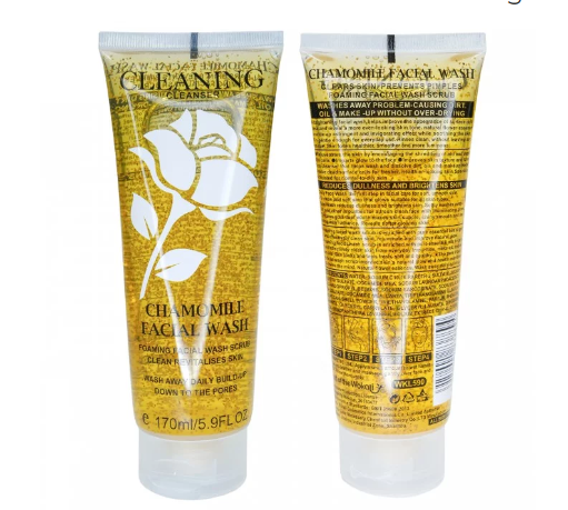 Гель-скраб для вмивання Wokali Chamomile Foaming Facial Wash Scrub з ромашкою 170 мл - фото 3