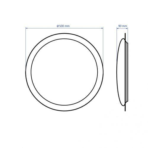 LED-светильник Feron Smart AL6030 GRAND 72W 5400 Lm 2700K-6400K (27712553) - фото 3 LED-светильник Feron Smart AL6030 GRAND 72W 5400 Lm 2700K-6400K (27712553) - фото 3