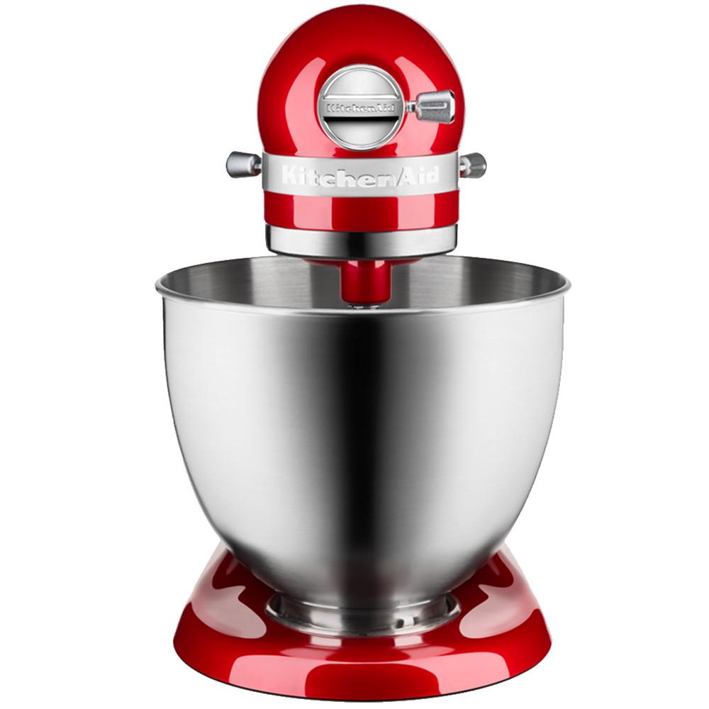 Миксер KitchenAid Artisan MINI 3,3 л с открытым блоком Карамельне яблуко (5KSM3311XECA) - фото 4