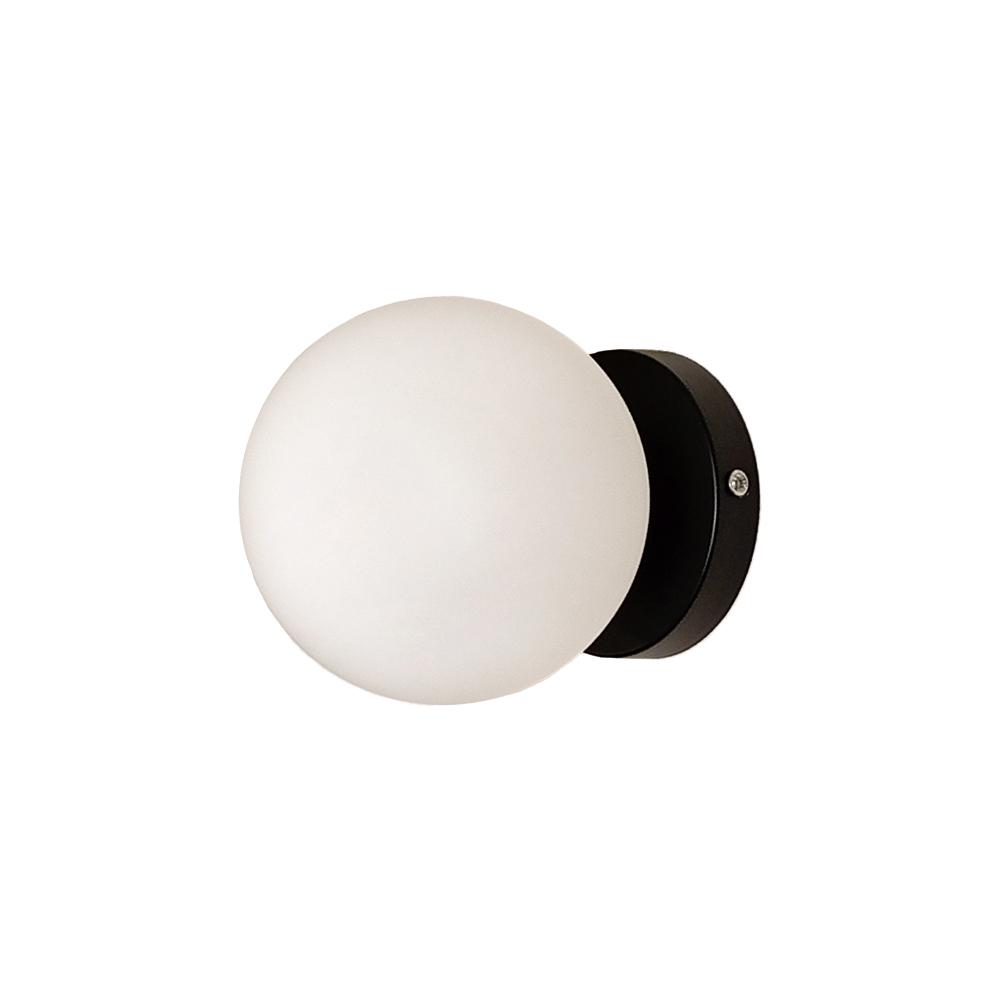 Светильник настенный шар Levistella 761WX120F-1 BK/WH Черный/Белый
