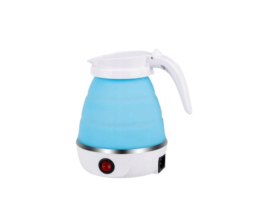 Електрочайник дорожний Electric Kettle EK-2354 силіконовий Блакитний (EK-2354г)