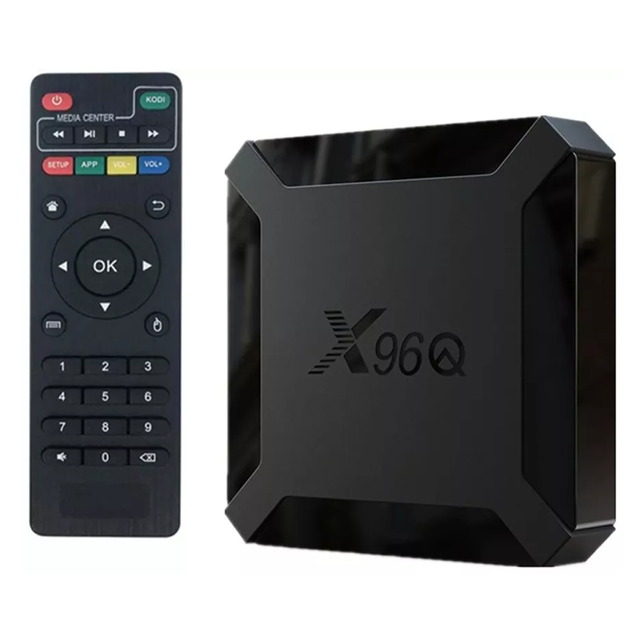 Комплект смарт-приставка X96Q 4K 2/16GB WIFI ТВ/андроїд/інтернет медіаплеєр Smart TV Box Android HDMI та AV кабель (26858225)