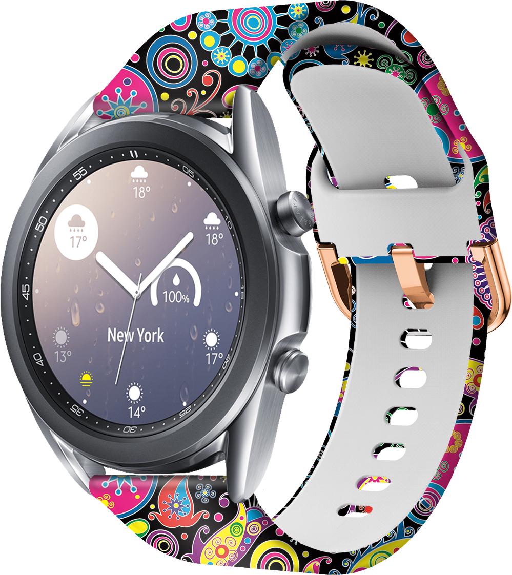 Ремешок Colorful для Galaxy Watch 3 Fireworks 41 мм (28352)