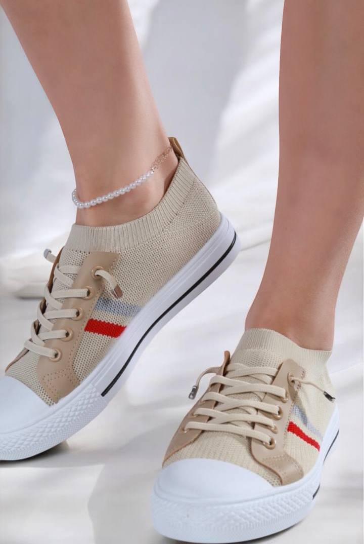 Кеды женские SEVEN р. 37 Бежевый (29440135)