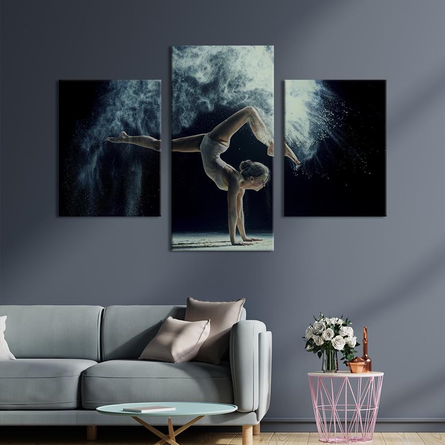 Картина для интерьера Гимнастический танец 141x90 см (484-32) Картина для интерьера Гимнастический танец 141x90 см (484-32)