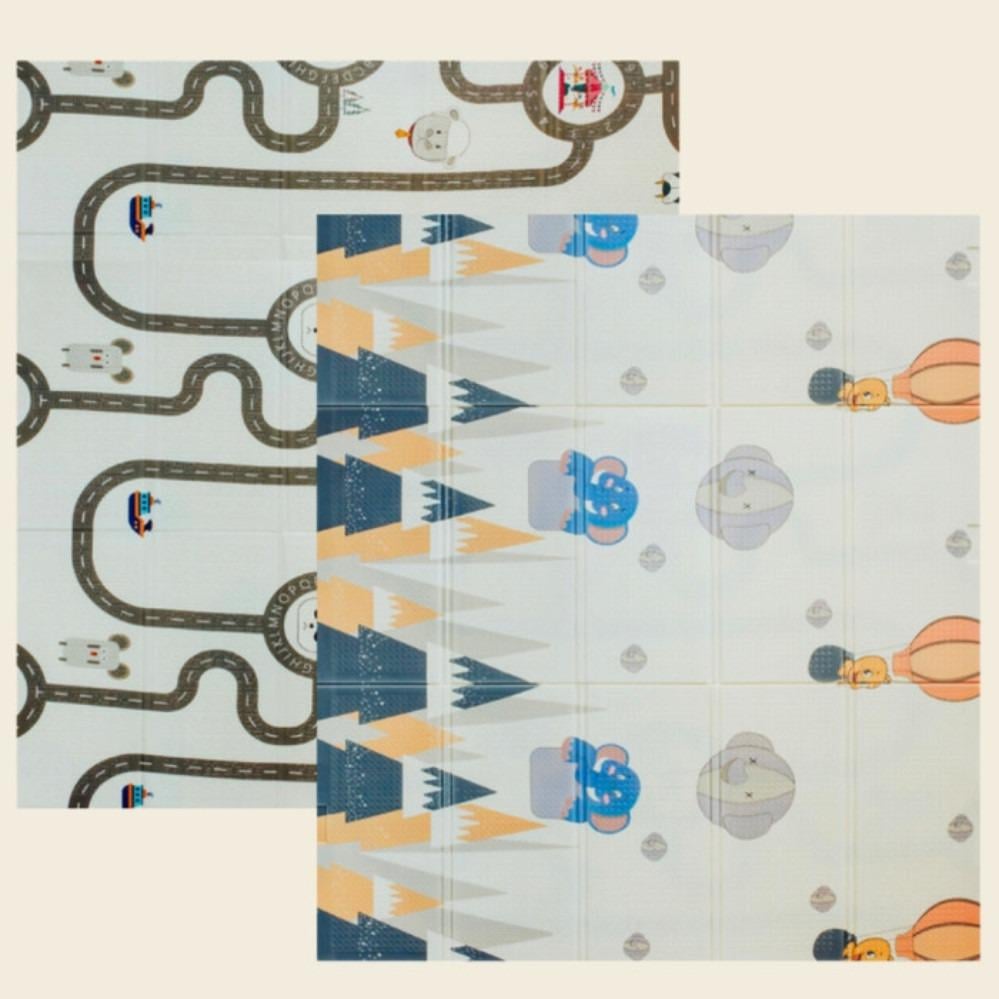 Термокилим дитячий розмір 150x180x0,8 см слоники (DT351-4)