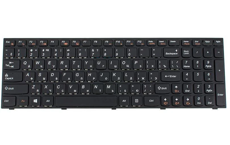 Клавиатура для ноутбука Lenovo IdeaPad M5400 Черный (181967)
