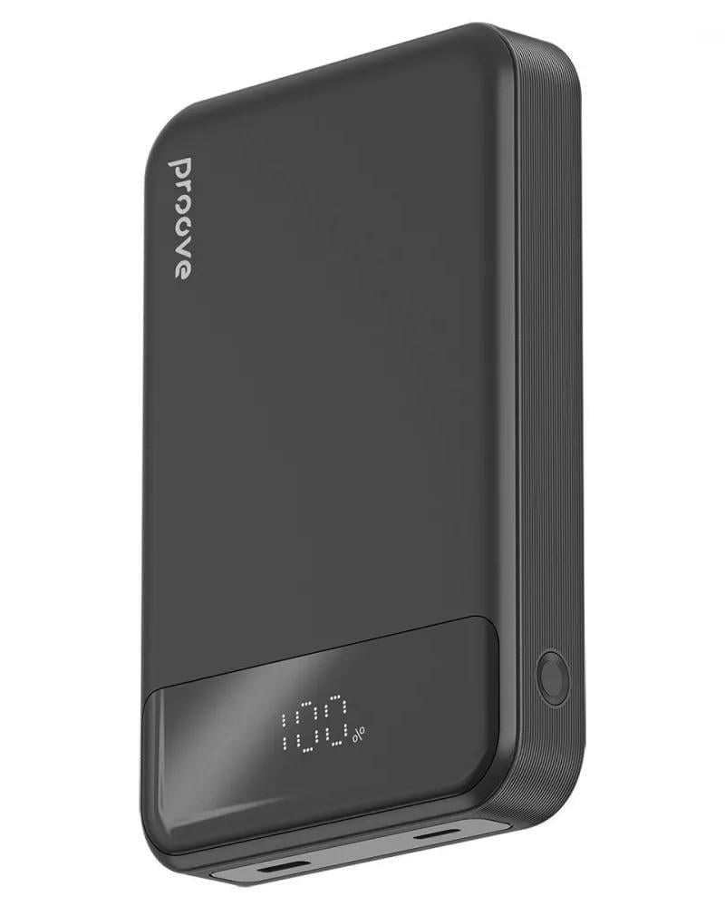 Внешний аккумулятор Proove Hoodman Magnetic 20W 10000mAh Black Внешний аккумулятор Proove Hoodman Magnetic 20W 10000mAh Black