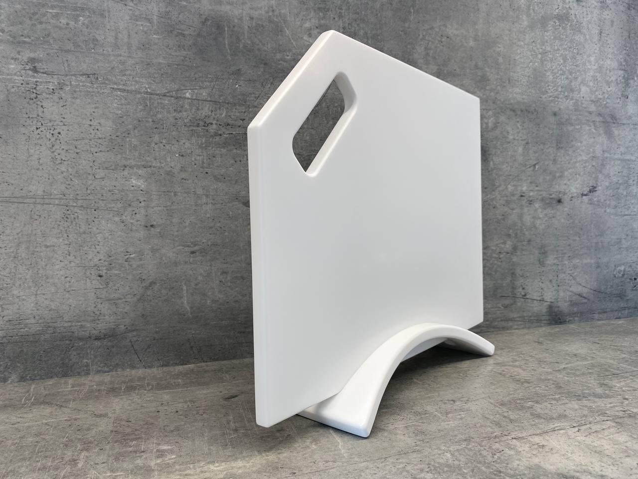 Доска кухонная White на подставке из искусственного акрилового камня 360x260 мм (23872824) - фото 2 Доска кухонная White на подставке из искусственного акрилового камня 360x260 мм (23872824) - фото 2