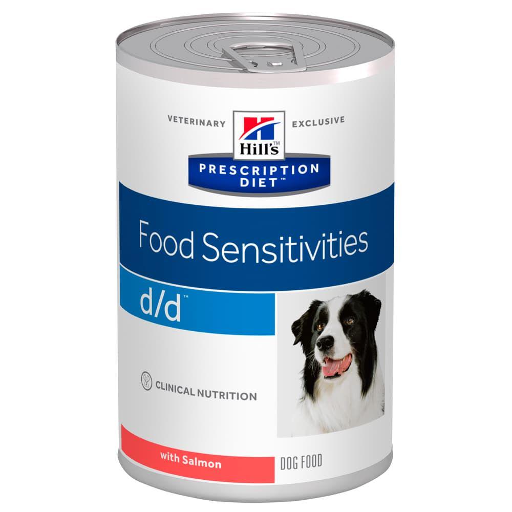 Влажный корм для собак Hill's Prescription Diet d/d Food Sensitives с лососем 370 г (26737)