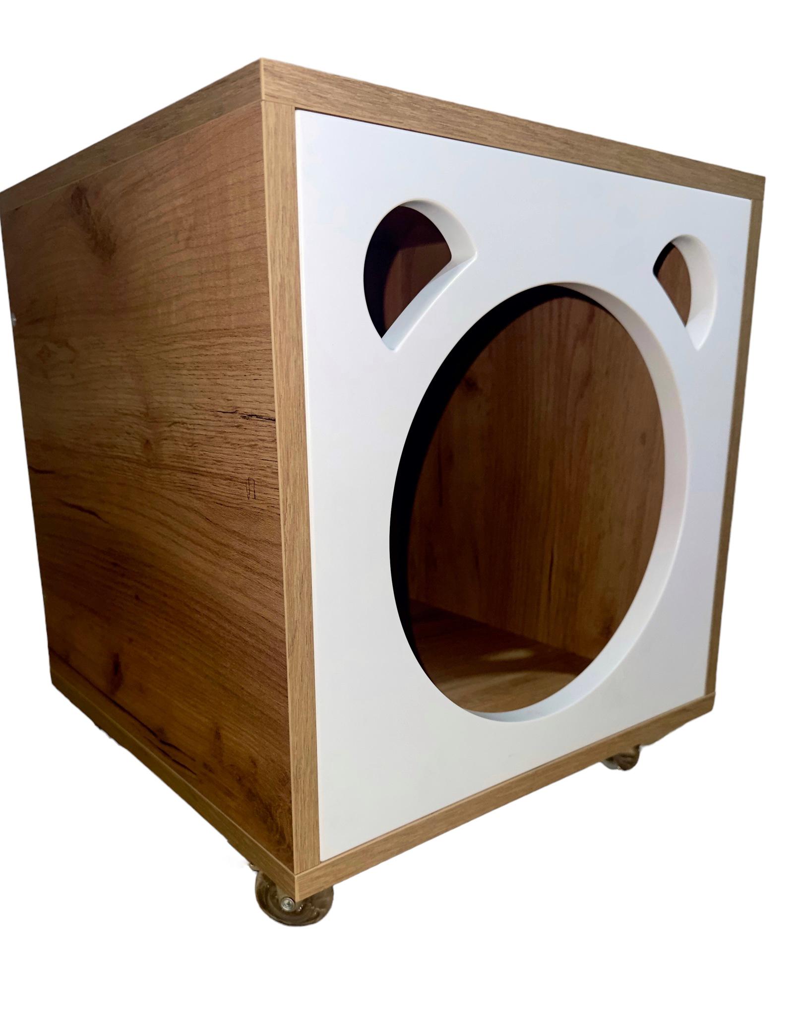 Будиночок для тварин на колесах 460х400х400 мм Будиночок для тварин на колесах 460х400х400 мм