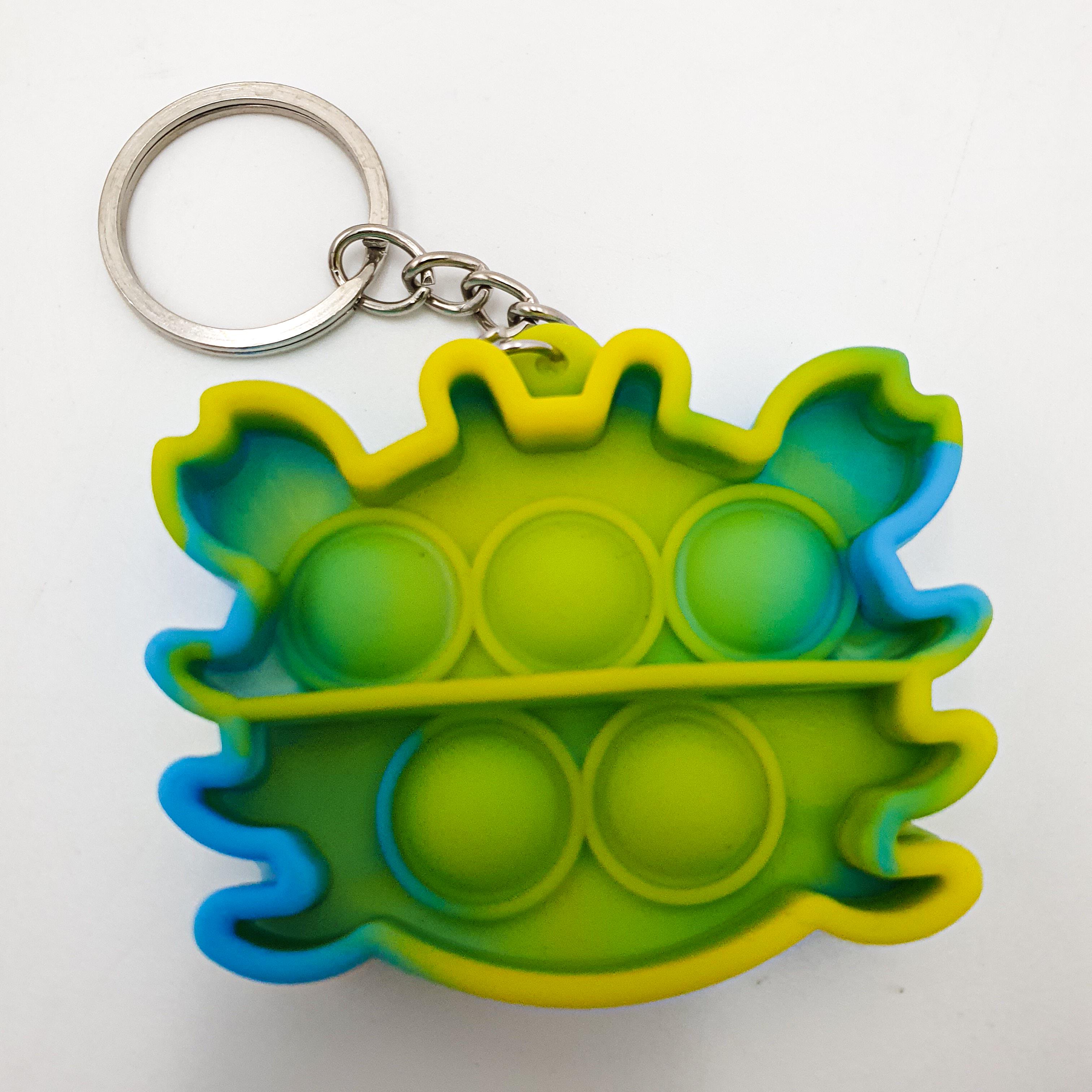 Игрушка-антистресс пупирка UKC Pop It Fidget Краб Зелено-голубой (556c3e22) Игрушка-антистресс пупирка UKC Pop It Fidget Краб Зелено-голубой (556c3e22)