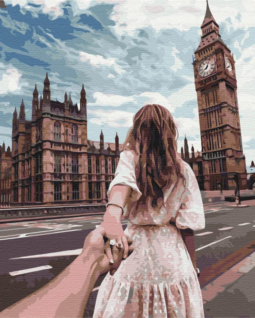 Картина по номерам Brushme Следуй за мной Лондон 40х50 см (BS22063) Картина по номерам Brushme Следуй за мной Лондон 40х50 см (BS22063)