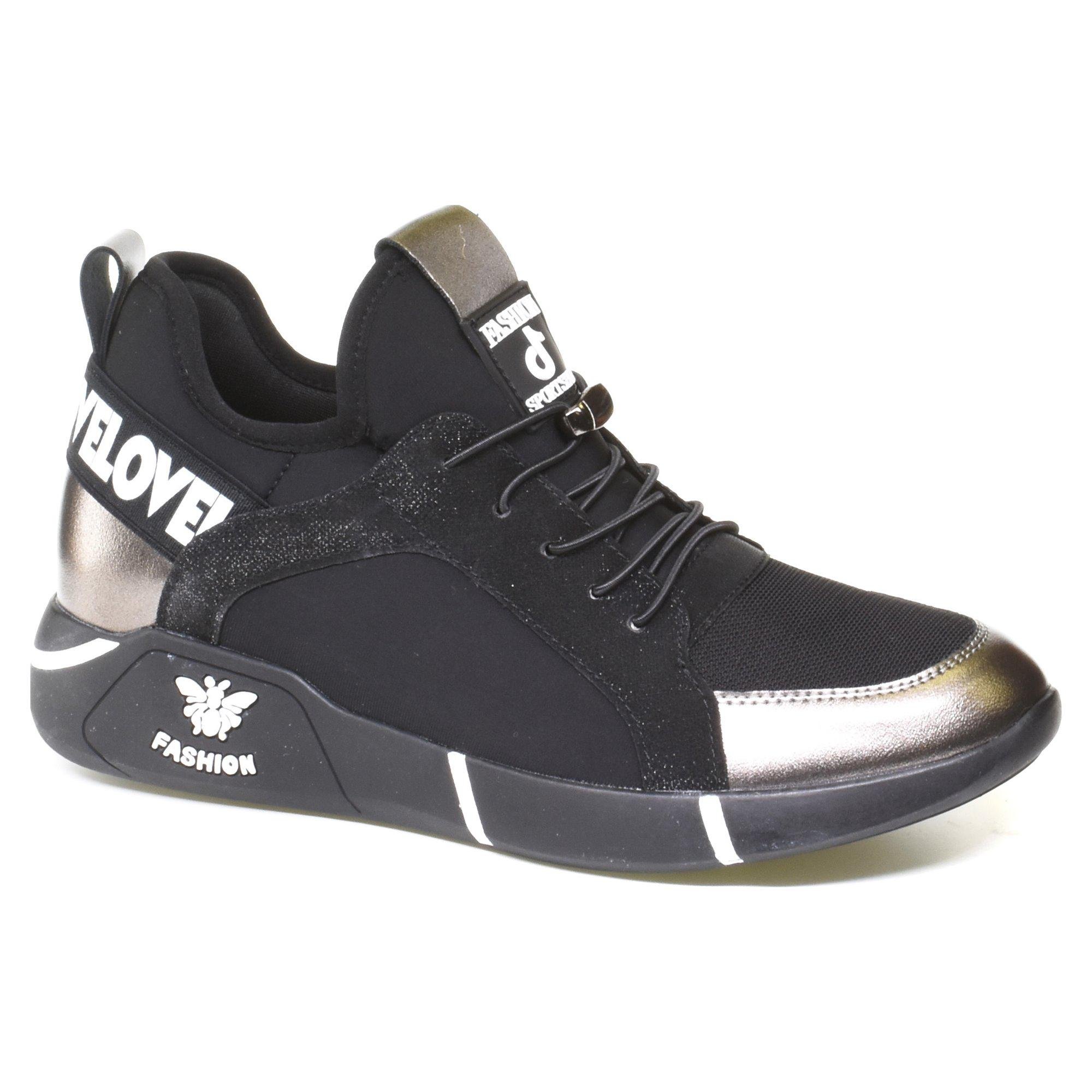 Черевики осінні жіночі Veritas р. 37 Чорний/Бронзовий (056040-37)