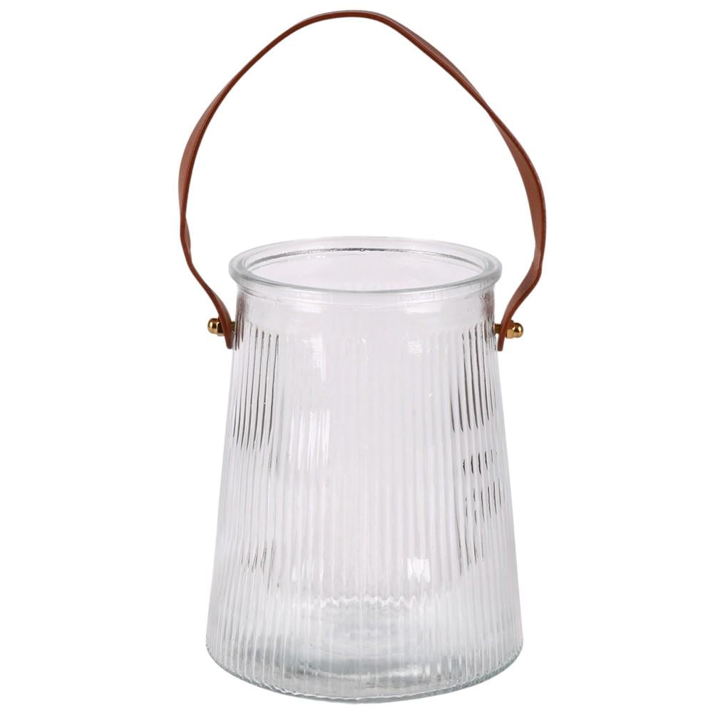 Ваза для цветов R35656-W 16х10 см Прозрачный (31330749) Ваза для цветов R35656-W 16х10 см Прозрачный (31330749)