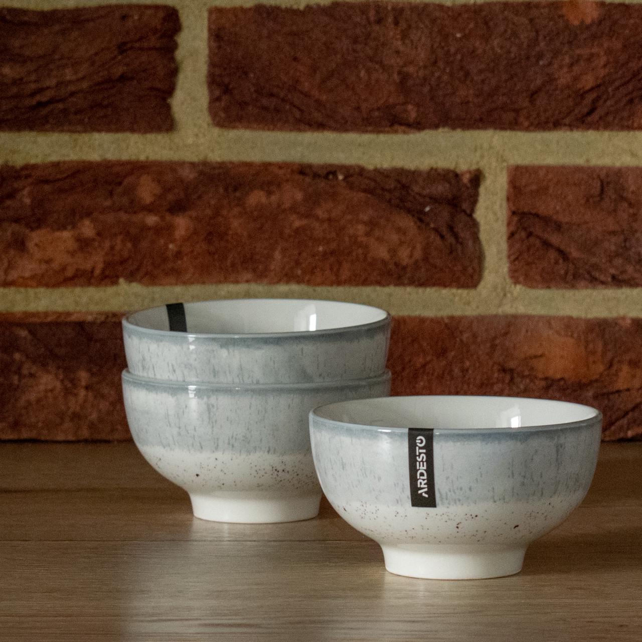 Сервиз Ardesto Siena 15 SW Бело-серый - фото 5 Сервиз Ardesto Siena 15 SW Бело-серый - фото 5