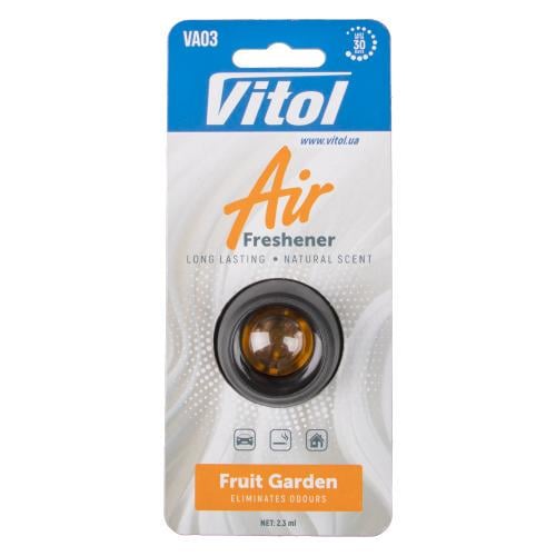 Ароматизатор для авто Vitol Air Fruit Garden на дефлектор (23194429)