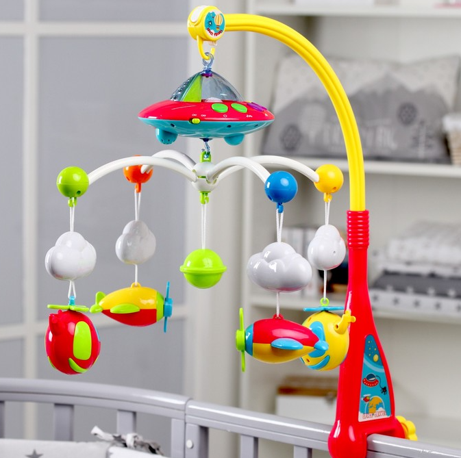 Мобиль проектор музыкальный Limo Toy HE0304 на радиоуправлении (1195660566)