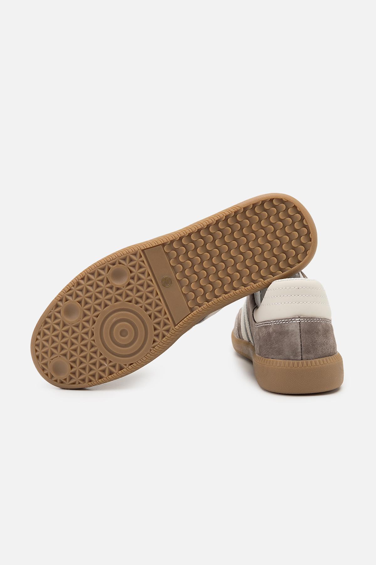 Кеды на платформе женские р. 37 Коричневый (SKT001031031) - фото 5 Кеды на платформе женские р. 37 Коричневый (SKT001031031) - фото 5