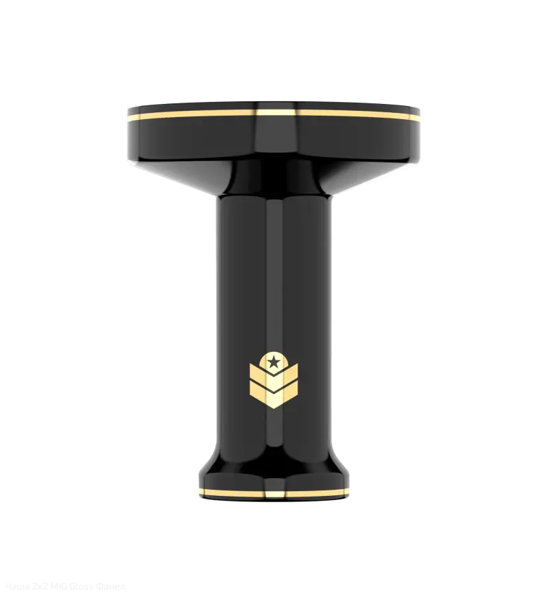 Чаша 2x2hookah MIG Gloss Фанел Black (582889)