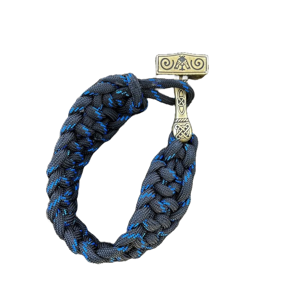 Браслет паракорд мужской Gorillas Accessories Молот Тора №3 ручной работы (GR9)