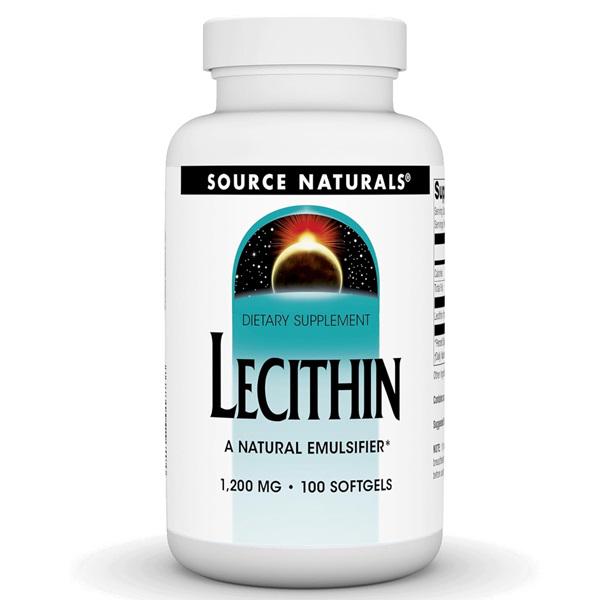 Лецитин Source Naturals Lecithin 100 Caps