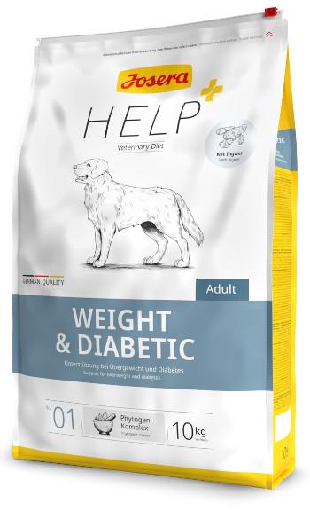 Сухой корм для собак Josera Help Weight & Diabetic Dog при избыточном весе и диабете 900 г (4032254768180)