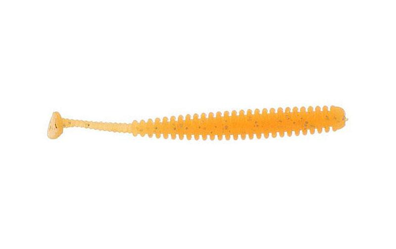Силиконовый виброхвост Reins Aji Adder Shad №123 для микроджига съедобный 2" 15 шт. Glow Freezin Mikan (6371)