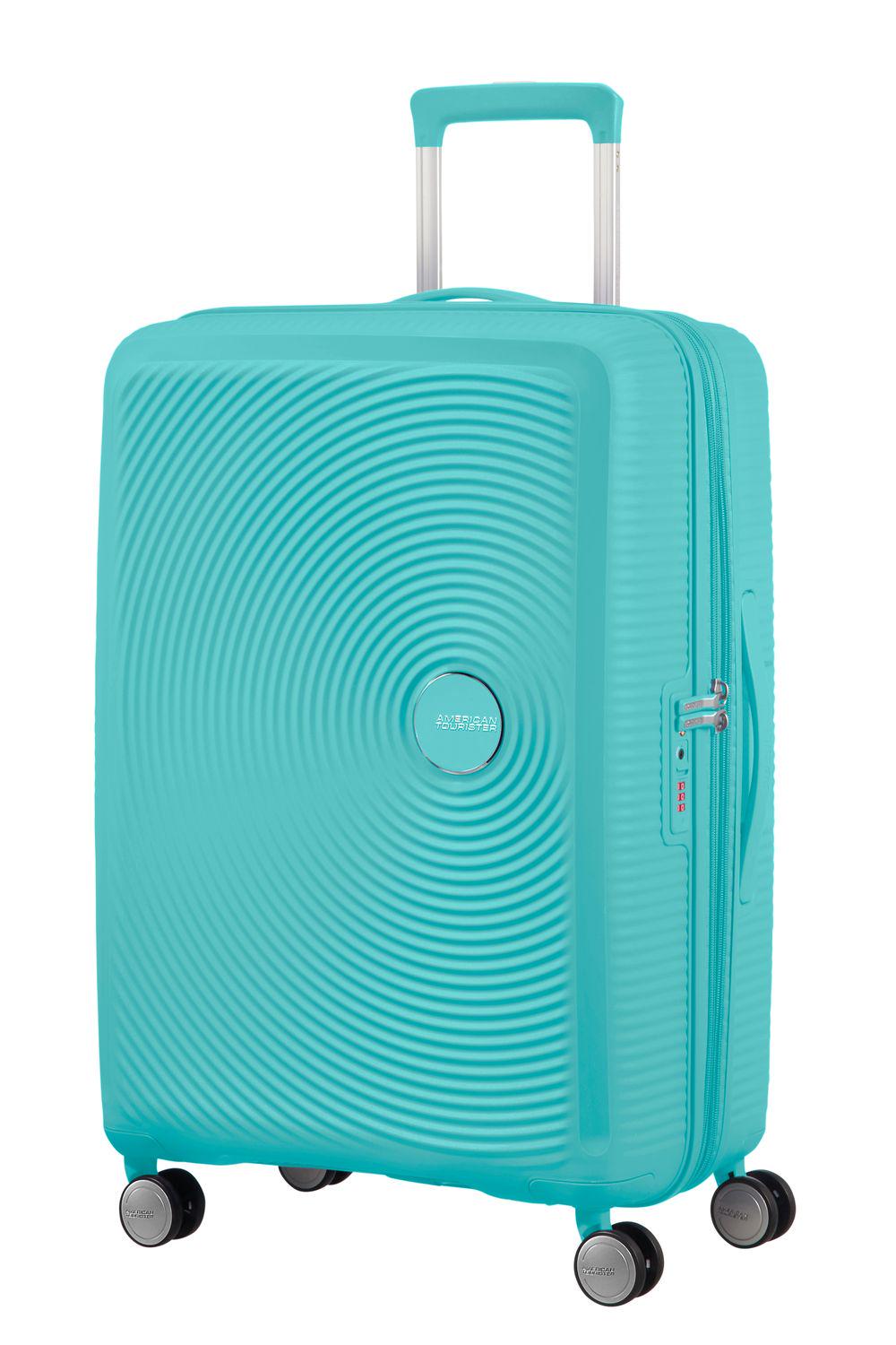 Валіза з розширенням American Tourister Soundbox 67x46,5x29/32 см Бірюзова (32G-21002) - фото 2