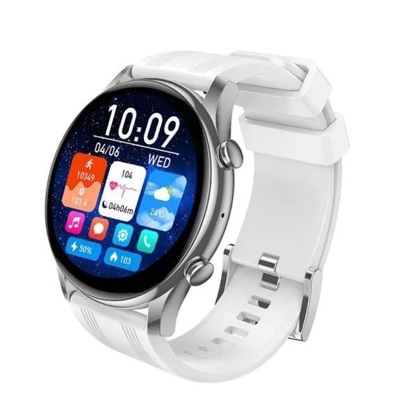 Смарт-часы Hoco Y38 AMOLED 36 мм 300 mAh BT5.3 Silver (6942007672054)