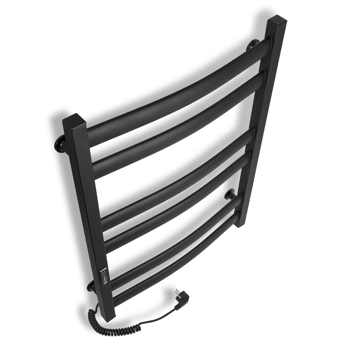 Полотенцесушитель электрический ERAFLYME 700L левый 500x700 см Черный - фото 5 Полотенцесушитель электрический ERAFLYME 700L левый 500x700 см Черный - фото 5