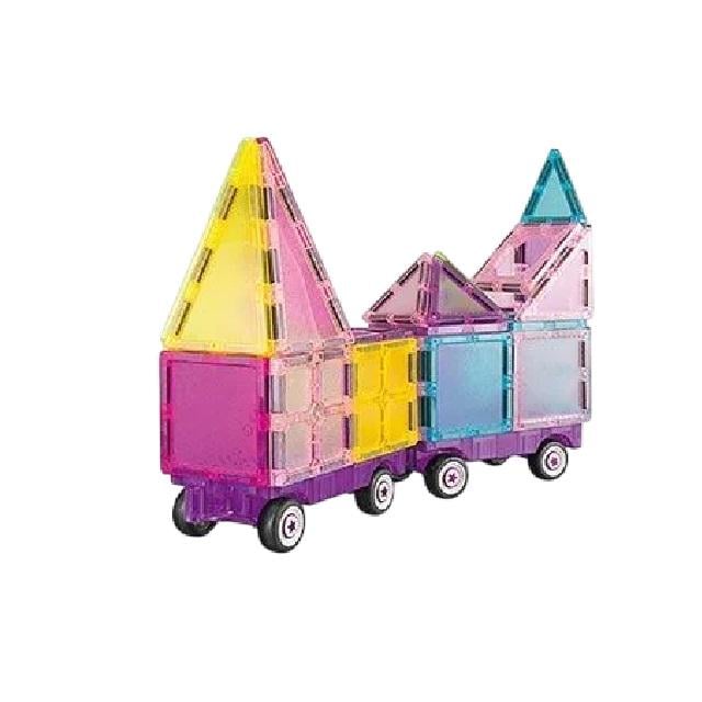 Конструктор магнітний Будинок на колесах 68 деталей Multicolor (160362)