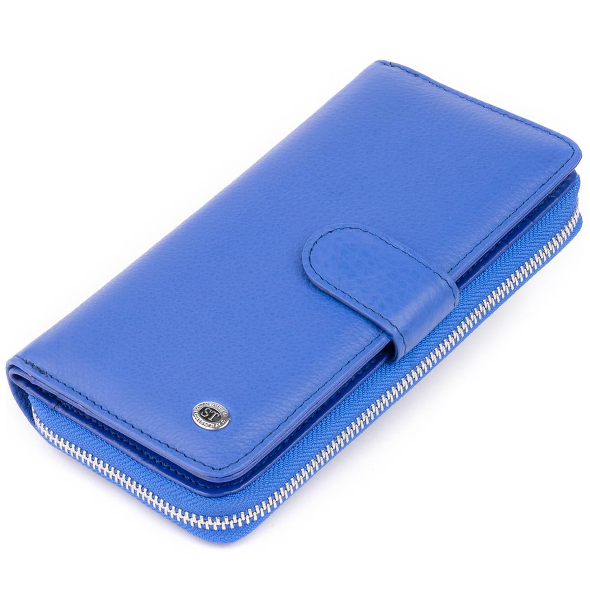 Кошелек ST Leather 19305 кожа Синий
