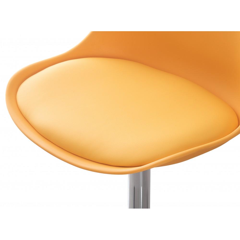 Крісло Bonro B-487 на колесах Жовтий (42400158) - фото 4 Крісло Bonro B-487 на колесах Жовтий (42400158) - фото 4