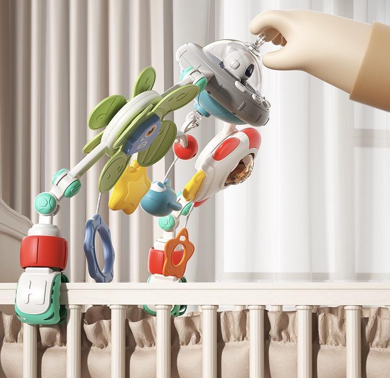 Музична ігрова дуга Play Arch UFO зі світлом/мелодіями та обертанням 360° (130) - фото 6