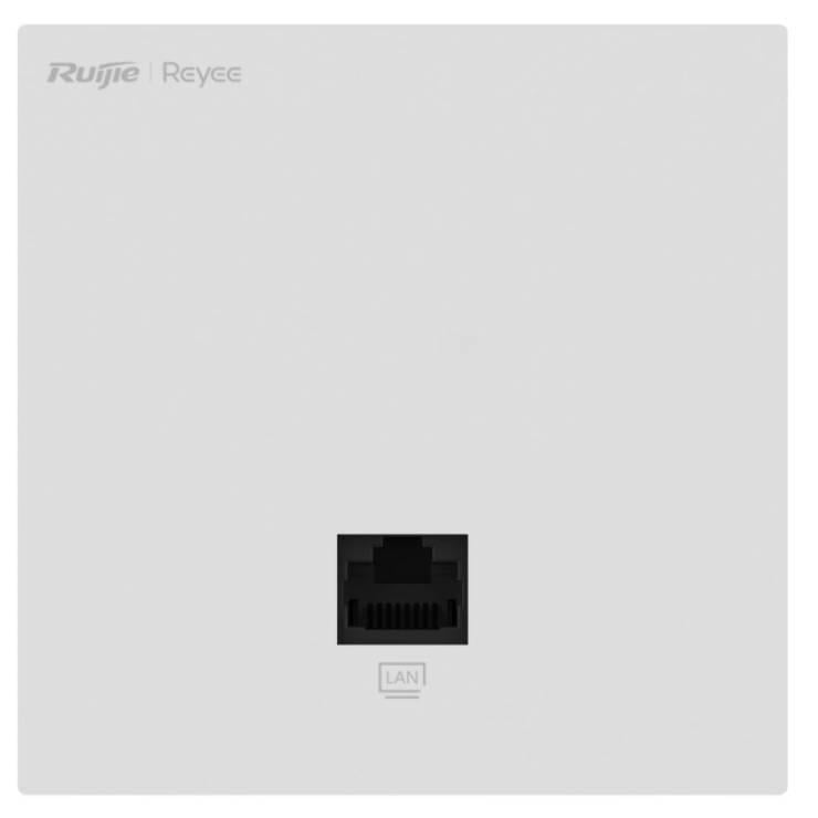 Точка доступу настінна Ruijie Reyee RG-RAP1261 1х10/100/1000 Base-T PoE гігабітна дводіапазонна 86х86х42,4 мм (41147)