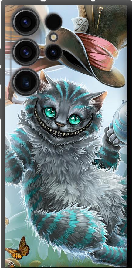 Чехол на Samsung Galaxy S23 Ultra Чеширский кот 2 (3993b-2906-42517)