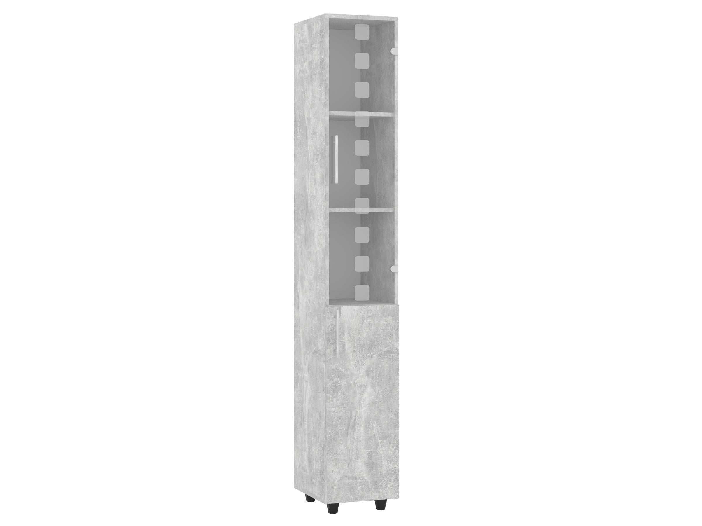 Шкаф-пенал PEHOTIN П-8 30х38х189,5 см Бетон (PN-102113)