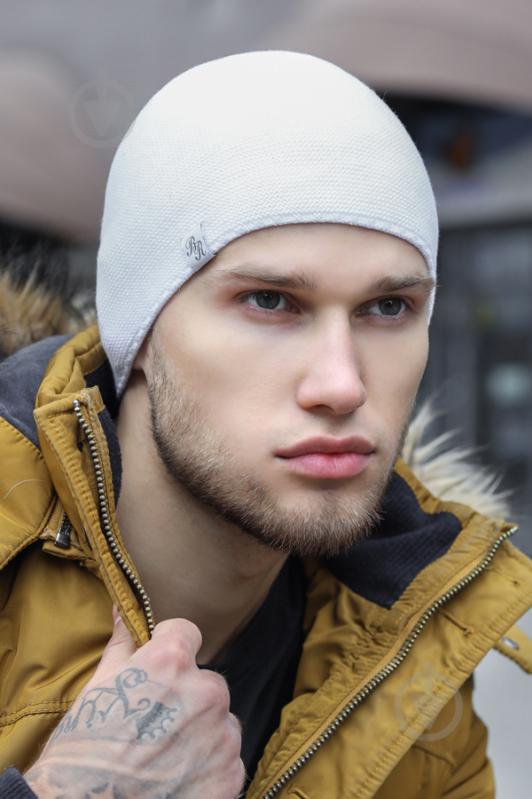 Мужская шапка «Теренс» Braxton белый